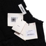 Sandro Women's Black Knit Crop Top Size 38 FR 10 UK 6 US SFPCA00983