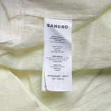 Sandro Damenkleid in verschiedenen Farben aus einer Mischung aus Leinen , Größe 40, FR 12, UK 8, US SFPRO02987