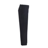 Maje Women's Black Straight Leg Viscose Blend Trousers Size 38 M 10 MFPPA00438