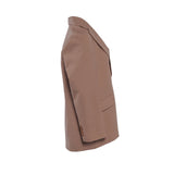 Maje Women's Camel Wool Blend Blazer Jacket Size 40 FR 12 UK 8 US MFPVE00379