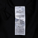 Hackett London Men's Black Long Sleeve Cotton Polo Shirt Size M HM550913