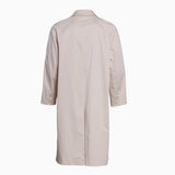 Sandro Paris Men's Beige Cotton Long Trench Coat Size M SHPMA00347