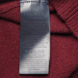 Hackett London Men's Burgundy Knit 100% Wool Sweater Size 2XL HM702691
