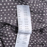 Maje Schwarze Damenbluse mit Langarm und Aufdruck, Größe 36 (FR), 4 (UK), 4 (US), MFPTO00806