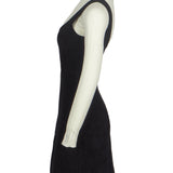 Sandro Women's Black Wool Blend Pinafore Dress Size 40 FR 12 UK 8 US SFPRO03263