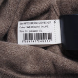 Hackett London Men's Brown Knit Zip Cashmere Blend Sweater Size XL HM702833