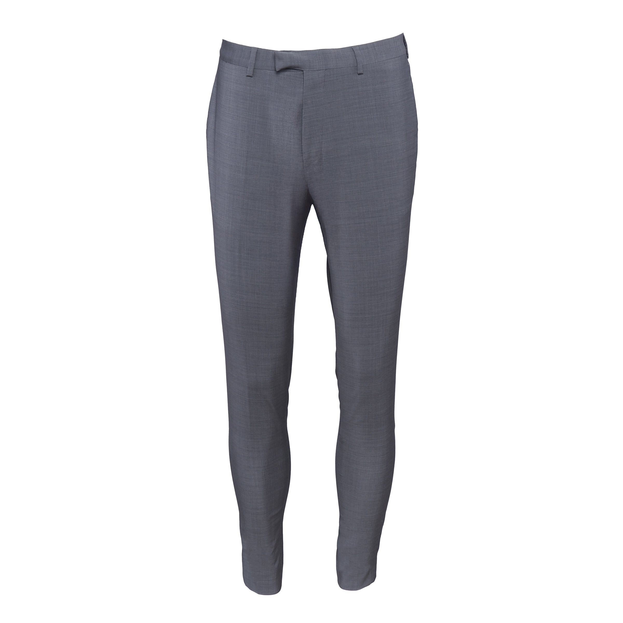 Sandro Men's Grey Wool Suit Trousers Size 40 FR 32 US SHPPA00258