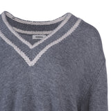 Sandro Women's Grey Cashmere Blend Sweater Size 42 FR 14 UK 10 US SFPPU02391