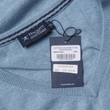 Hackett London Men's Blue Knit V-Neck Cashmere Blend Sweater Size 3XL HM702784
