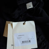 Sandro Damen-Longkleid in Schwarz mit Strasssteinen, Größe 34 FR, 6 UK, 2 US, SFPRO02951