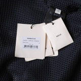 Sandro Men's Navy Technical Fabric Hooded Parka Size S SHPMA00345