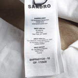 Sandro Herren-Anzughose, beige, 100 % Leinen, Größe , Größe 38 (FR), 28 (UK), SHPPA01124