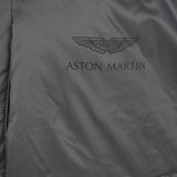 Hackett London x Aston Martin Men's Silver Logo Moto Racer Gilet Size L HM402755