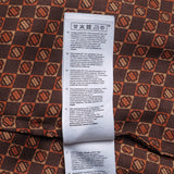 Maje Women's Brown Long Sleeve Satin Shirt Size 36 FR 8 UK 4 US MFPCM00341