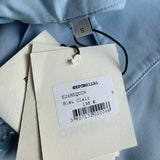 Sandro Herren-T-Shirt, blau, langärmelig, 100 % Viskose, Bluse Hemdbluse , Größe S, SHPCM01121