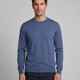 Hackett London Men's Blue Merino Wool & Silk Sweater Size 3XL HM702803