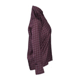 Sandro Women's Bordeaux 100% Silk Shirt Size 34 FR 6 UK 2 US SFPCM00296