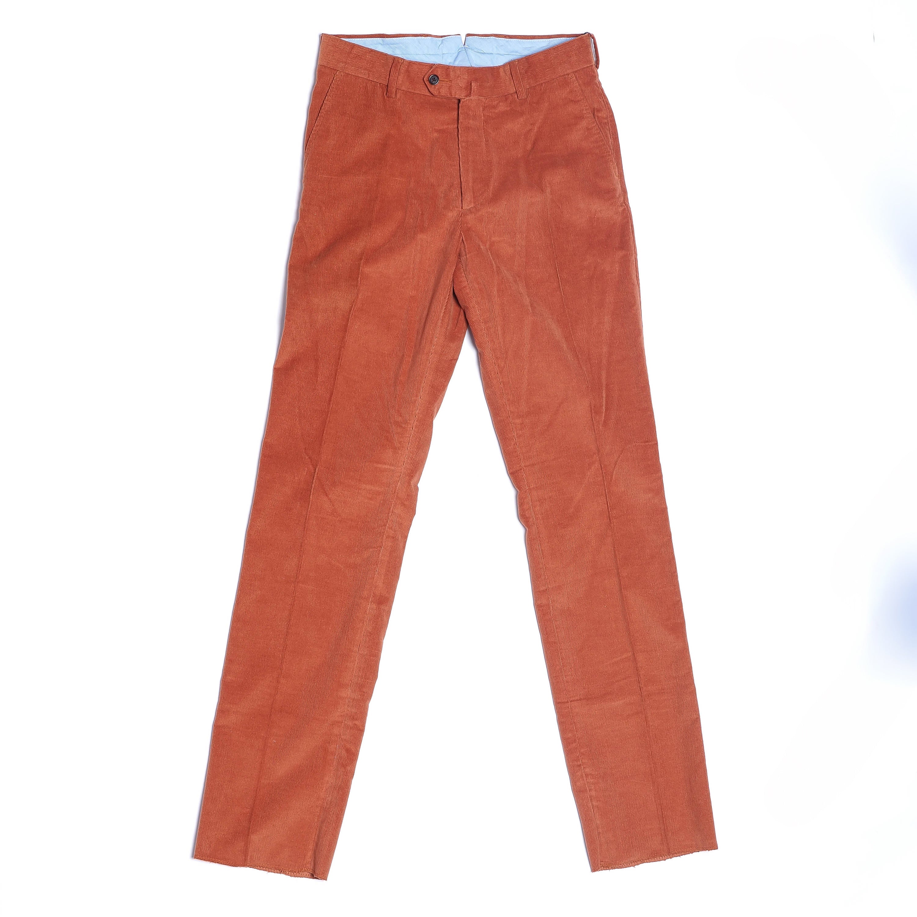Hackett London Men's Brown Corduroy Trousers Size 31 HM210099