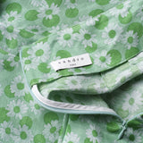 Sandro Women's Green Floral Silk Blend Skirt Size 36 FR 8 UK 4 US SFPJU00483