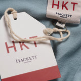 Hackett London Herren-T-Shirt, blau, 100 % Baumwolle, kurzärmelig, „ Poloshirt  “, „Größe “, XXL, HM562395