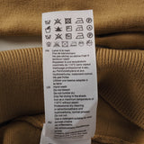 Sandro Herren-Strickjacke in Camel mit „S“-Aufnäher, 100 % Wolle, Größe , M, SHPTR00386