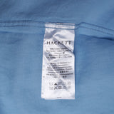 Hackett London Men's Blue Slim Fit Linen Blend Shirt Size M HM309530