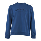 Hackett London Men's Blue Logo 100% Cotton Sweatshirt Size XXL HM581214