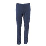 Sandro Men's Blue Elastic Waist Wool Blend Trousers Size 40 FR 32 US SHPPA01031