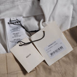 Sandro Herren-Anzughose, beige, 100 % Leinen, Größe , Größe 38 (FR), 28 (UK), SHPPA01124