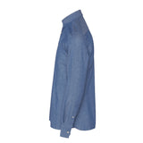 Hackett London Men's Blue Slim Fit Cotton Shirt Size S HM309140