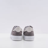 Hogan Men's Grey Leather Rebel Allacciato H Sneakers Size 40.5 EU 7 UK 8.5 US