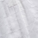 Sandro Women's White Long Sleeve VIscose Blouse Size 36 FR 8 UK 4 US SFPTO00402
