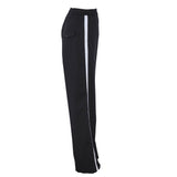 Sandro Women's Black Straight Leg Trousers Size 38 FR 10 UK 6 US SFPPA01194