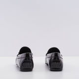 Tod's Men's Black Doppia T Fine City Gommino Moccasins Size 41 EU 7.5 UK 9 US