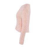Maje Damenpullover aus Mohairmischung, orange, gestrickt, Größe 36 (FR), 8 (UK), 4 (US), Artikelnummer MFPPU00461