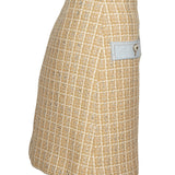 Sandro Women's Beige Tweed Short Skirt Size 38 FR 10 UK 6 US SFPJU00326