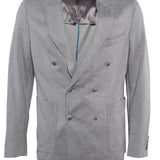 Hackett London Men's Grey Knit 100% Cotton Jacket Size 42 R HM442323