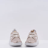 Hogan Women's Rose Gold Interaction Allacciato Sneakers Size 34.5 EU 1.5 UK 4.5 US