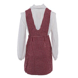 Maje Women's Multicolor Tweed Pinafore Dress Size 38 FR 10 UK 6 US MFPRO01521
