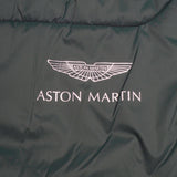 Hackett London x Aston Martin Men's Green Logo Moto Racer Gilet Size L HM402789