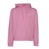 Sandro Paris Men's Pink Logo 100% Cotton Fleece Hoodie Size XXL SHPSW00636