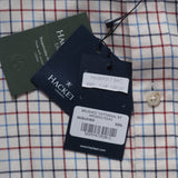 Hackett London Men's Multicolor Check Cotton Long Sleeve Shirt Size 3XL HM309317