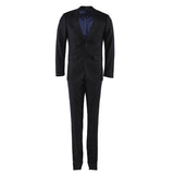 Hackett London Men's Black 100% Virgin Wool Suit Size 34 R HM422832