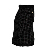 Sandro Women's Black Wool Blend Short Skirt Size 38 FR 10 UK 6 US SFPJU00994