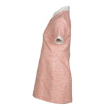 Maje Women's Pink Knit Short Sleeve Wool Blend Dress Size 34 XS MFPRO02745