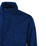 Hackett London Men's Blue Light Weight Packable Field Jacket Size XXL HM402786