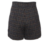 Sandro Women's Multicolor Wool Blend Shorts Size 36 FR 8 UK 4 US SFPSH00287