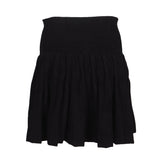 Sandro Women's Black Knit Pleated Short Skirt Size 36 FR 8 UK 4 US SFPJU00960