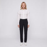 Maje Women's Black Straight Leg Tailored Trousers Size 34 XS UK 6 MFPPA00438