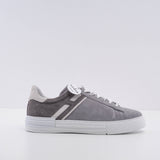 Hogan Men's Grey Leather Rebel Allacciato H Sneakers Size 40.5 EU 7 UK 8.5 US